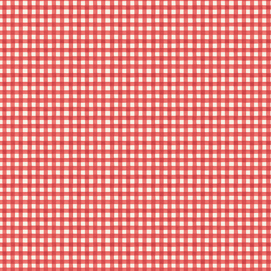 Signature Collection Gingham C18375-Red by Cath Kidston for Riley Blake Fabrics (sold in 25cm increments)