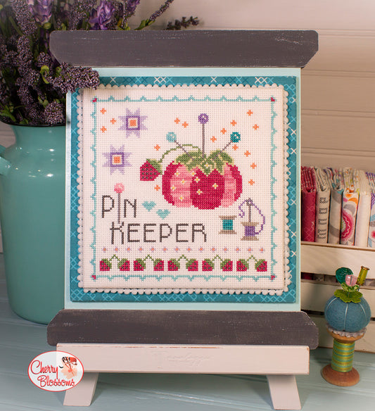 Pin Keeper Cross Stitch Pattern by Cherry Blossoms