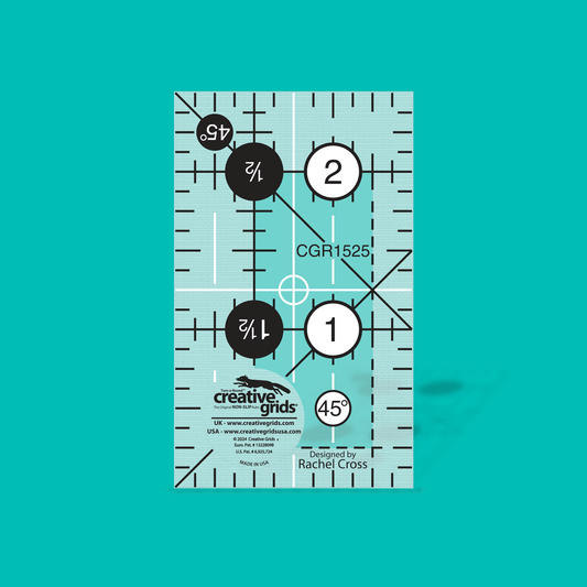 Creative Grids 1.5" x 2.5" Quilt Ruler