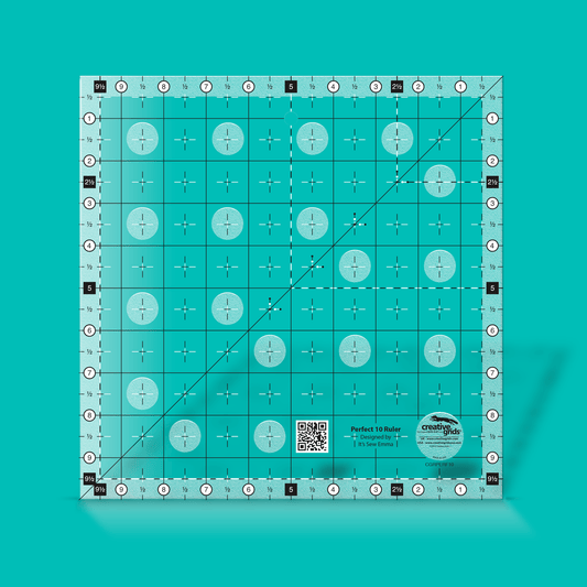 Creative Grids Perfect 10 Quilt Ruler