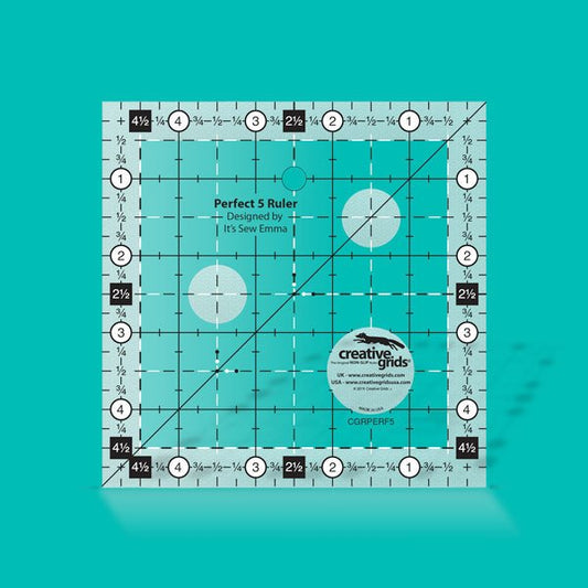 Creative Grids Perfect 5 Quilt Ruler