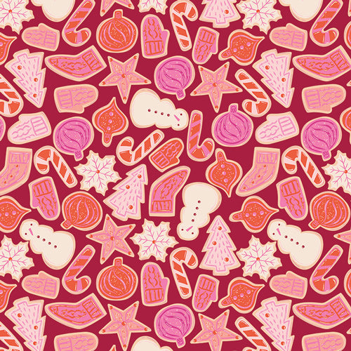 Christmas in Color Frosting Fest 25406 by Art Gallery Fabrics (sold in 25cm increments)