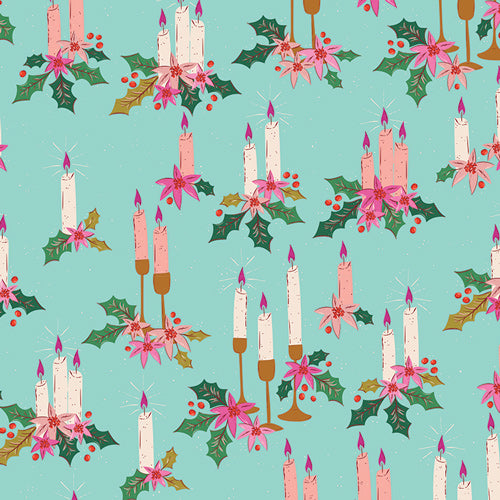 Christmas in Color Holiday Glow 25413 by Art Gallery Fabrics (sold in 25cm increments)