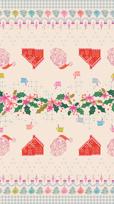 Christmas in Color North Pole Parade 25415 by Art Gallery Fabrics (sold in 25cm increments)
