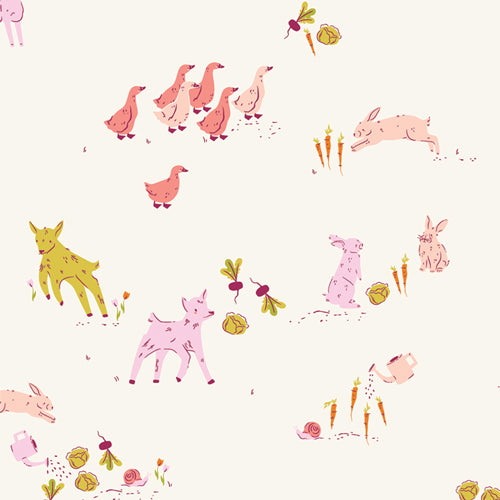 Cottage Grove Farm Friends CTG77111 by Art Gallery Fabrics (sold in 25cm increments)