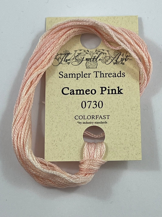 Cameo Pink 0730 The Gentle Art Sampler Thread 6 Stranded Hand Dyed Embroidery Floss