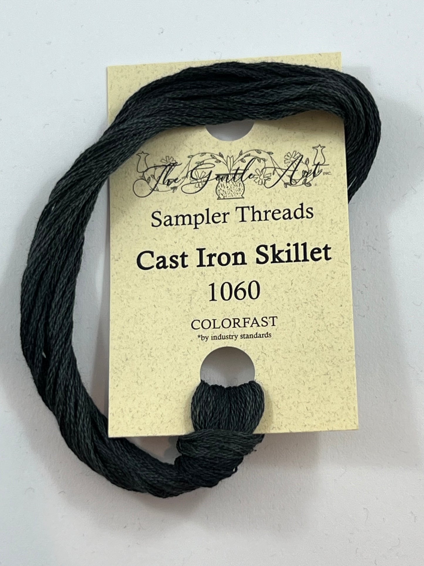 Cast Iron Skillet 1060 The Gentle Art Sampler Thread 6 Stranded Hand Dyed Embroidery Floss