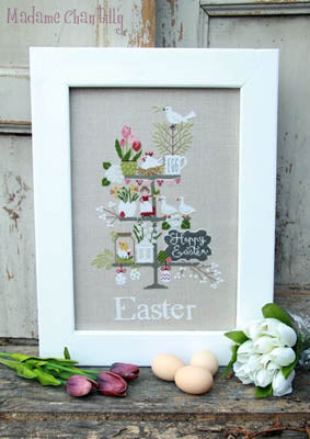 Celebrate Easter Cross Stitch Pattern by Madame Chantilly