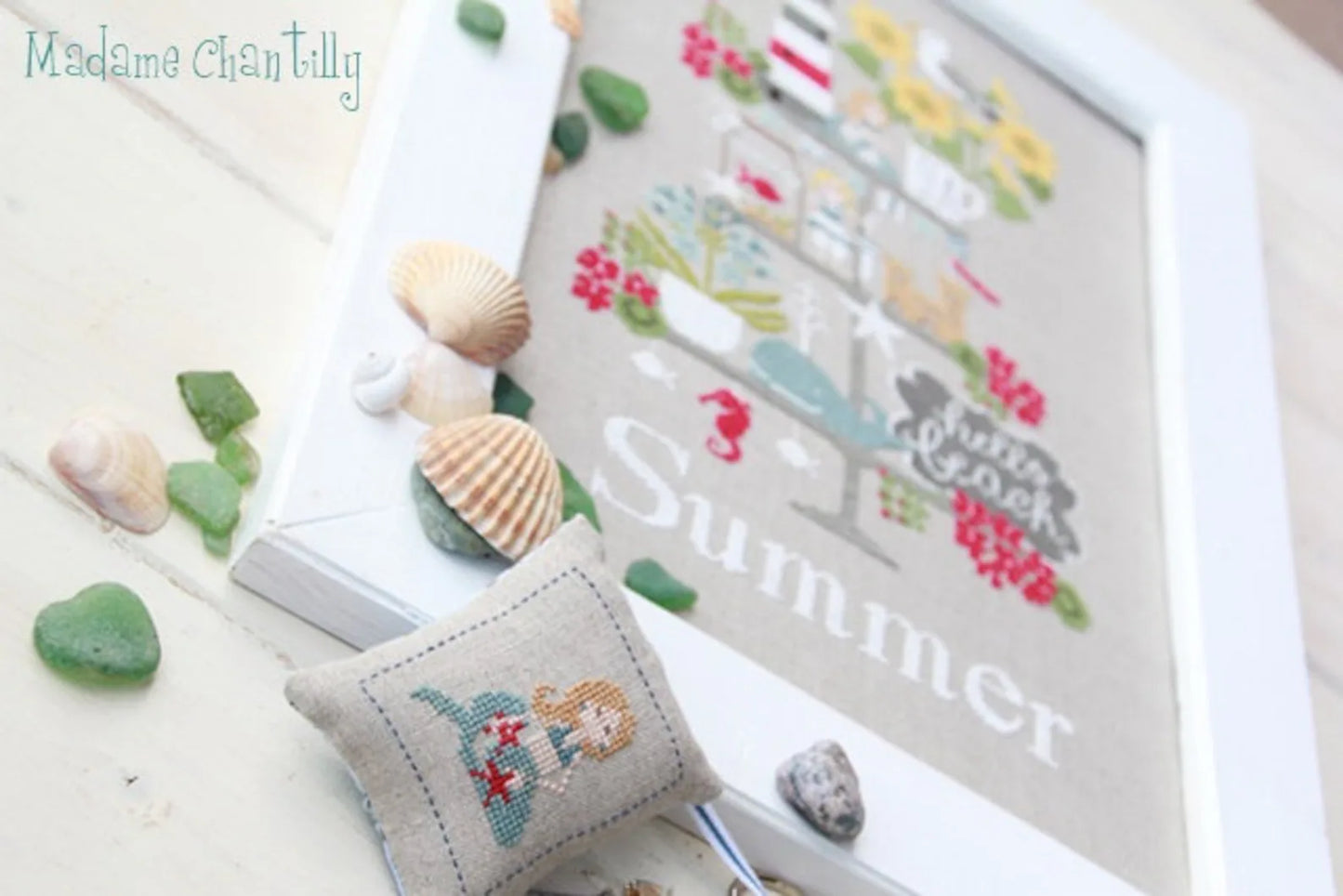 Celebrate Summer Cross Stitch Pattern by Madame Chantilly