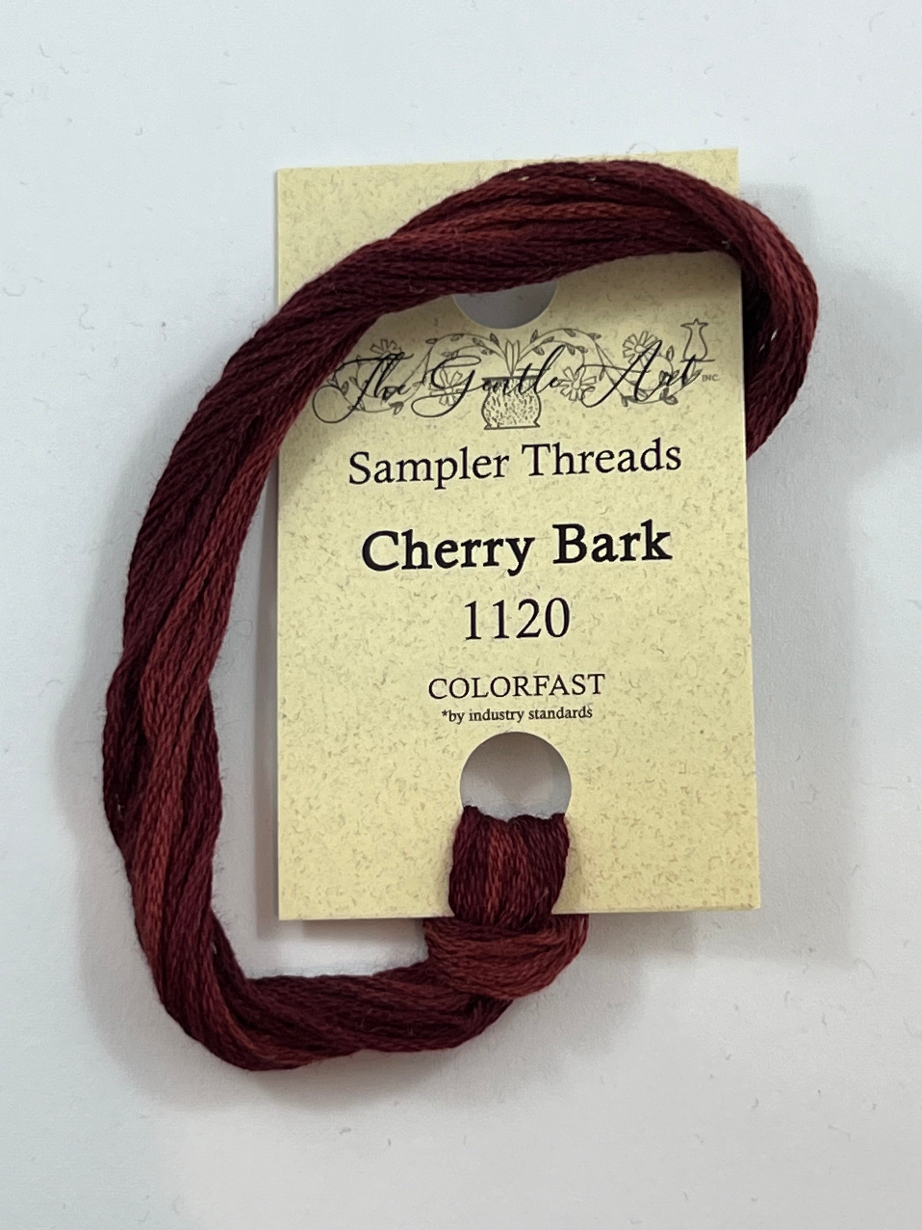Cherry Bark 1120 The Gentle Art Sampler Thread 6 Stranded Hand Dyed Em ...