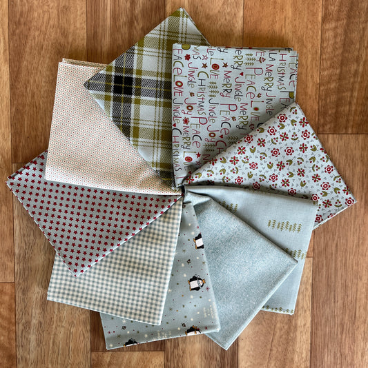 Chilly Blues Fat Quarter Bundle by Sweetwater for Moda Fabrics