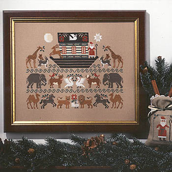 Christmas Ark Cross Stitch Pattern by The Prairie Schooler