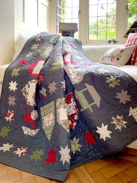 Christmas Market Quilt Pattern By CakeStand Quilts