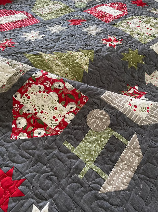 Christmas Market Quilt Pattern By CakeStand Quilts