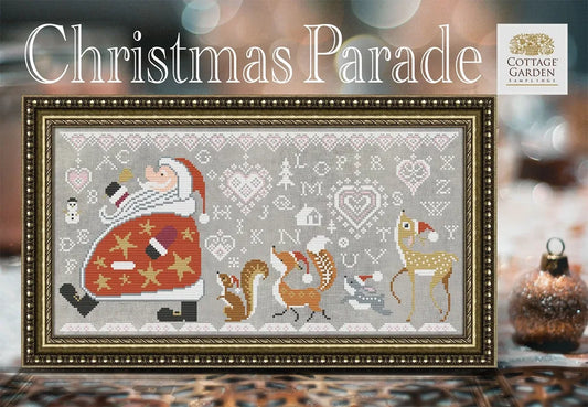 Christmas Parade Cross Stitch Pattern by Cottage Garden Samplings