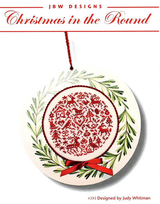 Christmas in the Round Cross Stitch Pattern by JBW Designs