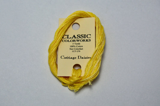 Cottage Daisies Classic Colorworks 6-Strand Embroidery Floss