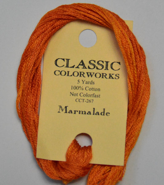 Marmalade Classic Colorworks 6 Strand Hand-Dyed Embroidery Floss