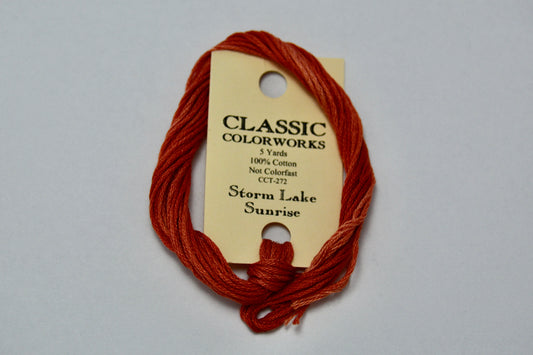 Storm Lake Sunrise Classic Colorworks 6-Strand Embroidery Floss
