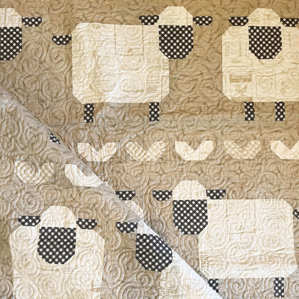 Here Little Sheep Quilt Pattern by Stacy Iest Hsu – The Rural Stitch Co