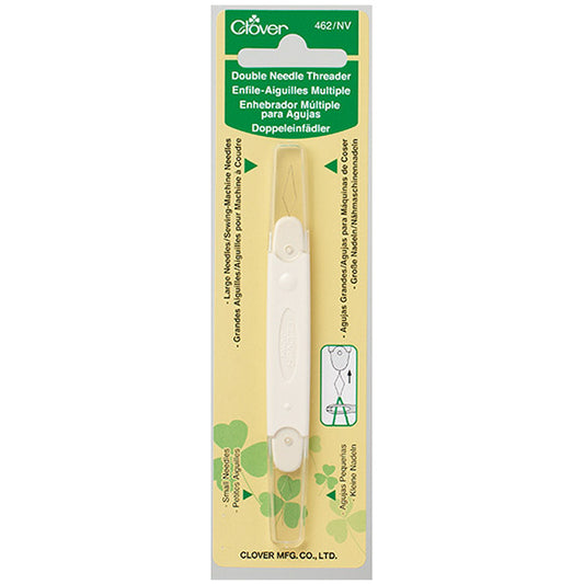 Clover Double Needle Threader