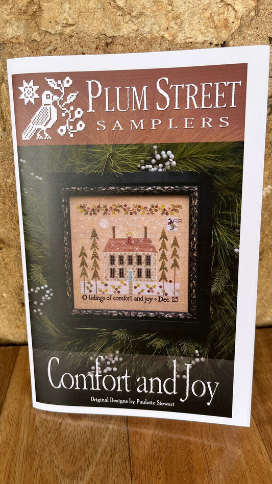 Comfort and Joy Cross Stitch Pattern Plum Street Samplers