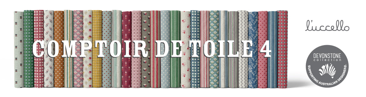 Comptoir De Toile 4 Nicholas 1 DV7179 L'uccello for Devonstone Fabrics (sold in 25cm increments)