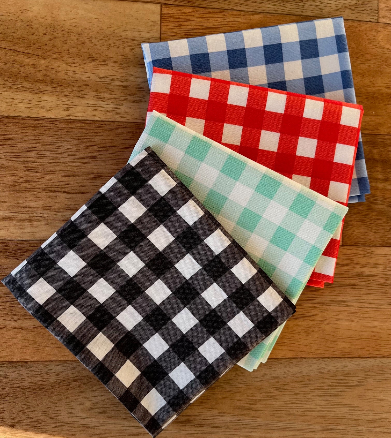 Coriander Colors Checks Fat Quarter Bundle by Coriander Quilts for Mod ...