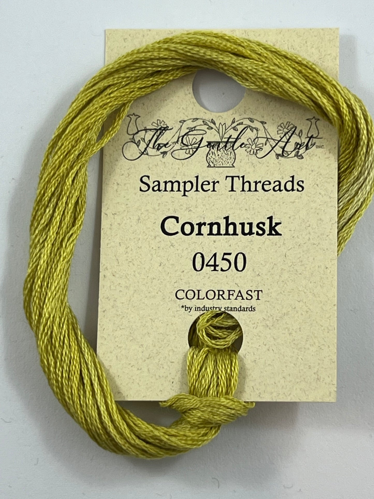 Cornhusk 0450 The Gentle Art Sampler Thread 6 Stranded Hand Dyed Embroidery Floss