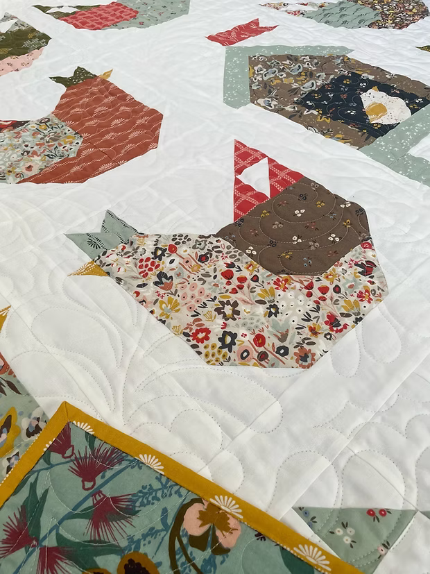 Count Your Chickens Quilt Pattern By CakeStand Quilts