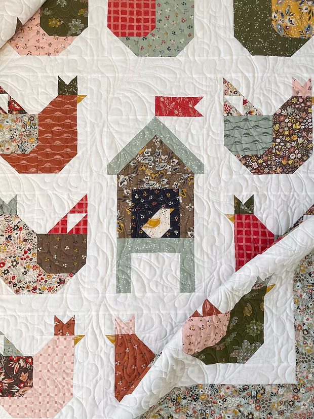 Count Your Chickens Quilt Pattern By CakeStand Quilts