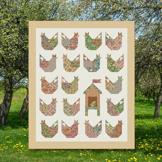 Count Your Chickens Quilt Pattern By CakeStand Quilts