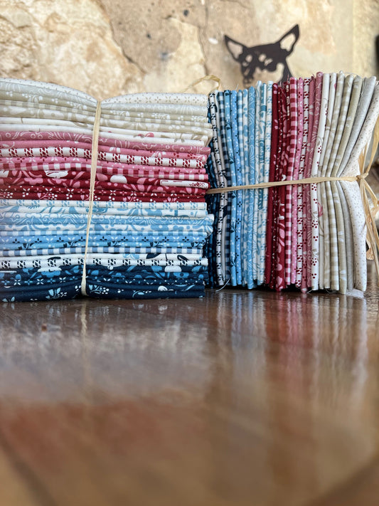 Cozy House Fat Eighth Bundle by Judy Jarvi for Andover Fabrics