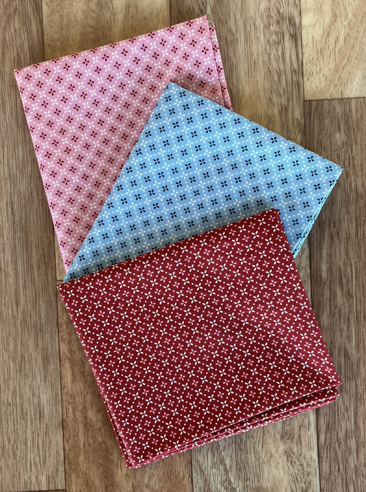 Cozy House Grandmas Stitches Fat Quarter Bundle by Judy Jarvi for Andover Fabrics