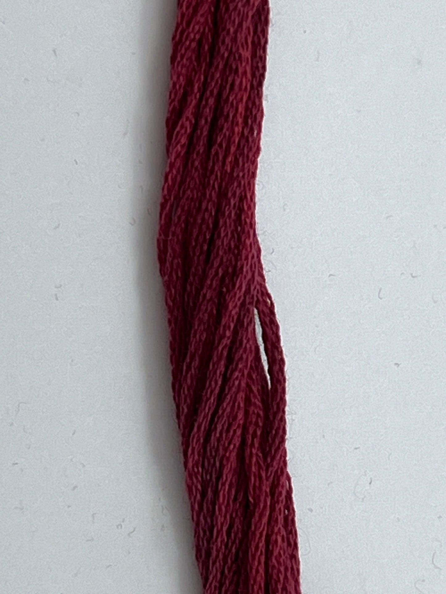 Cranberry 0360 The Gentle Art Sampler Thread 6 Stranded Hand Dyed Embroidery Floss