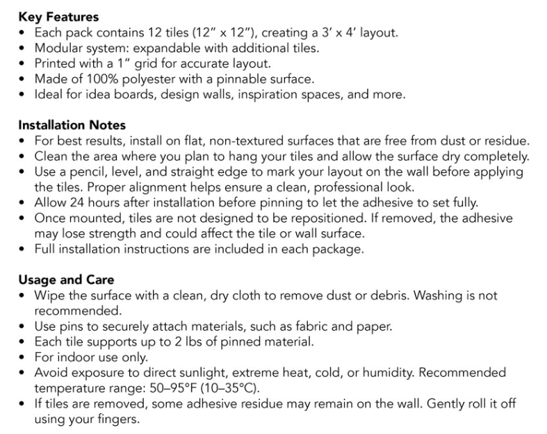 Creative Tile Design Wall System by Maywood Studio