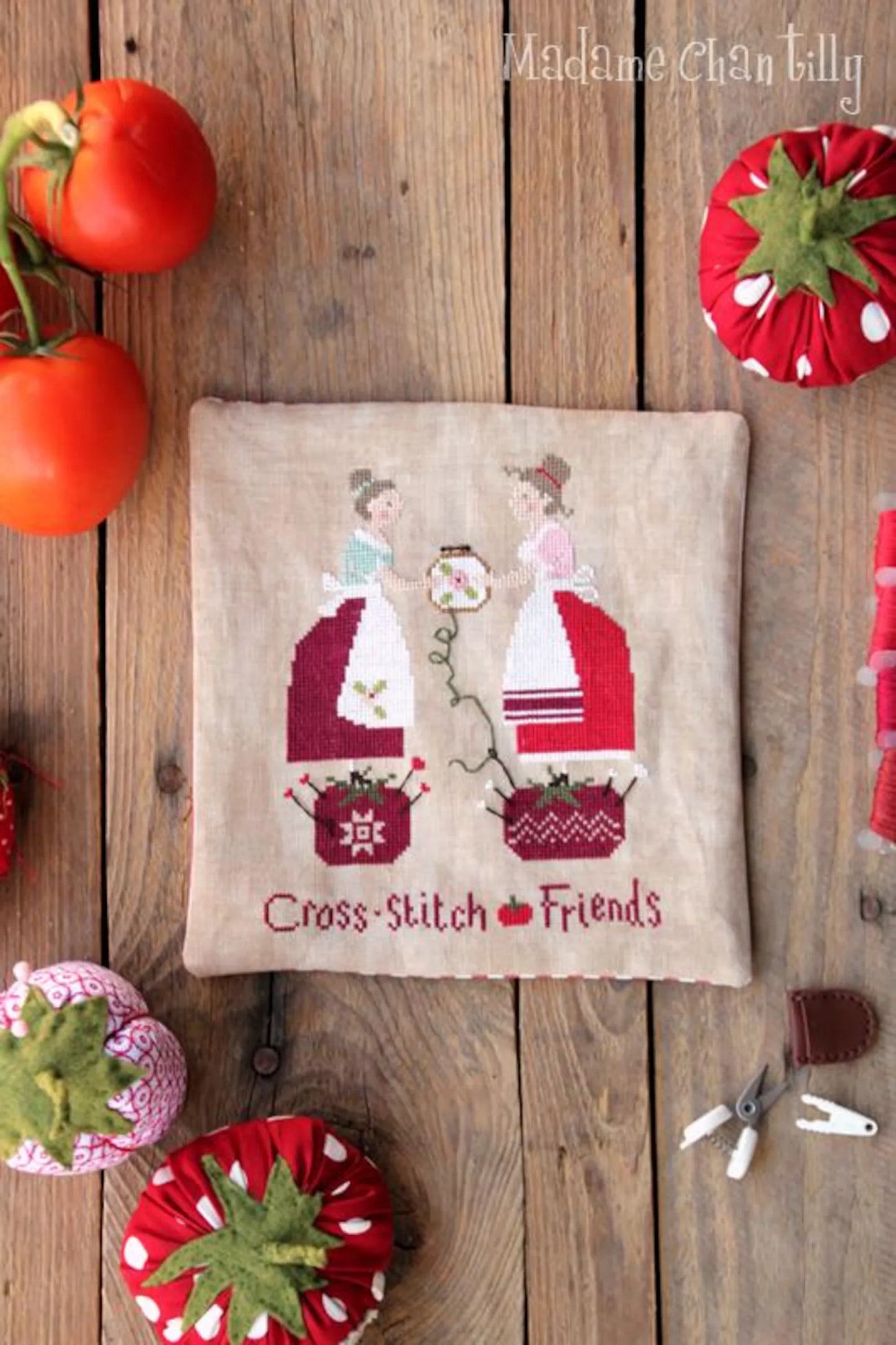 Cross Stitch Friends Cross Stitch Pattern by Madame Chantilly