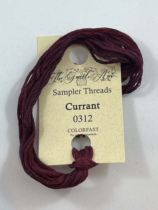 Currant 0312 The Gentle Art Sampler Thread 6 Stranded Hand Dyed Embroidery Floss