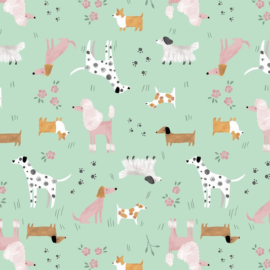 Mutts About You Baltic D3291 by Dear Stella (sold in 25cm increments)