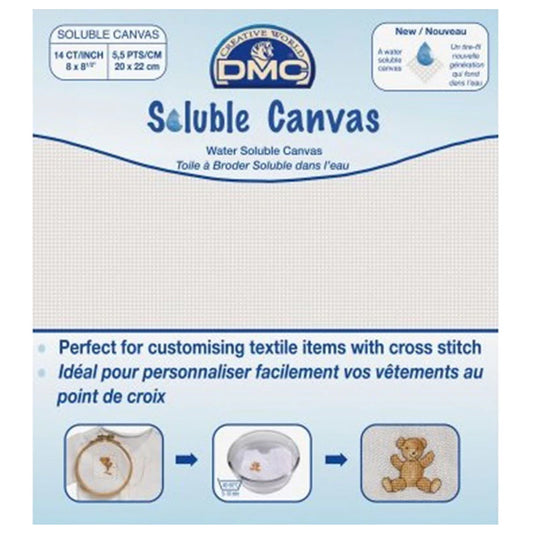 DMC 14ct Soluble Canvas