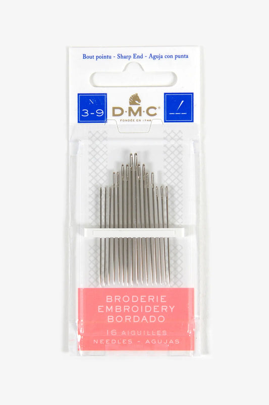 DMC Embroidery Needles Size 3/9