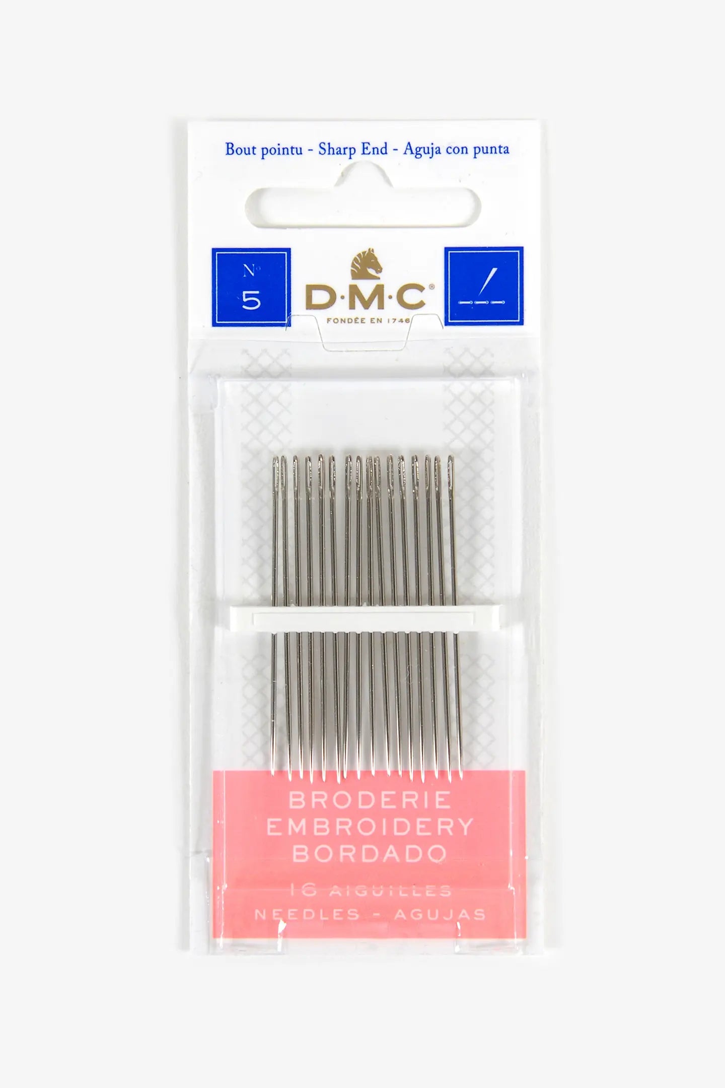 DMC Embroidery Needles Size 5