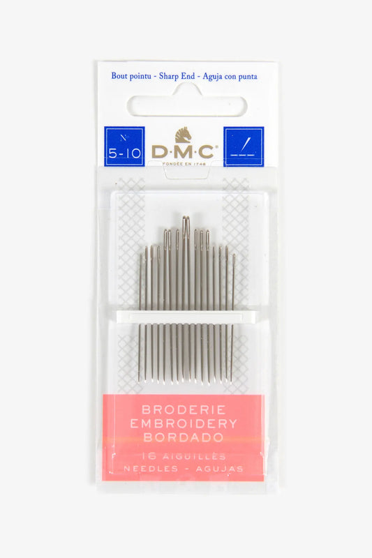 DMC Embroidery Needles Size 5/10