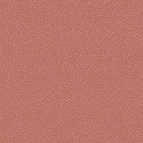 Birdhouse Basics Red spot on Pink DV3402 by Natalie Bird for Devonstone (sold in 25cm increments)