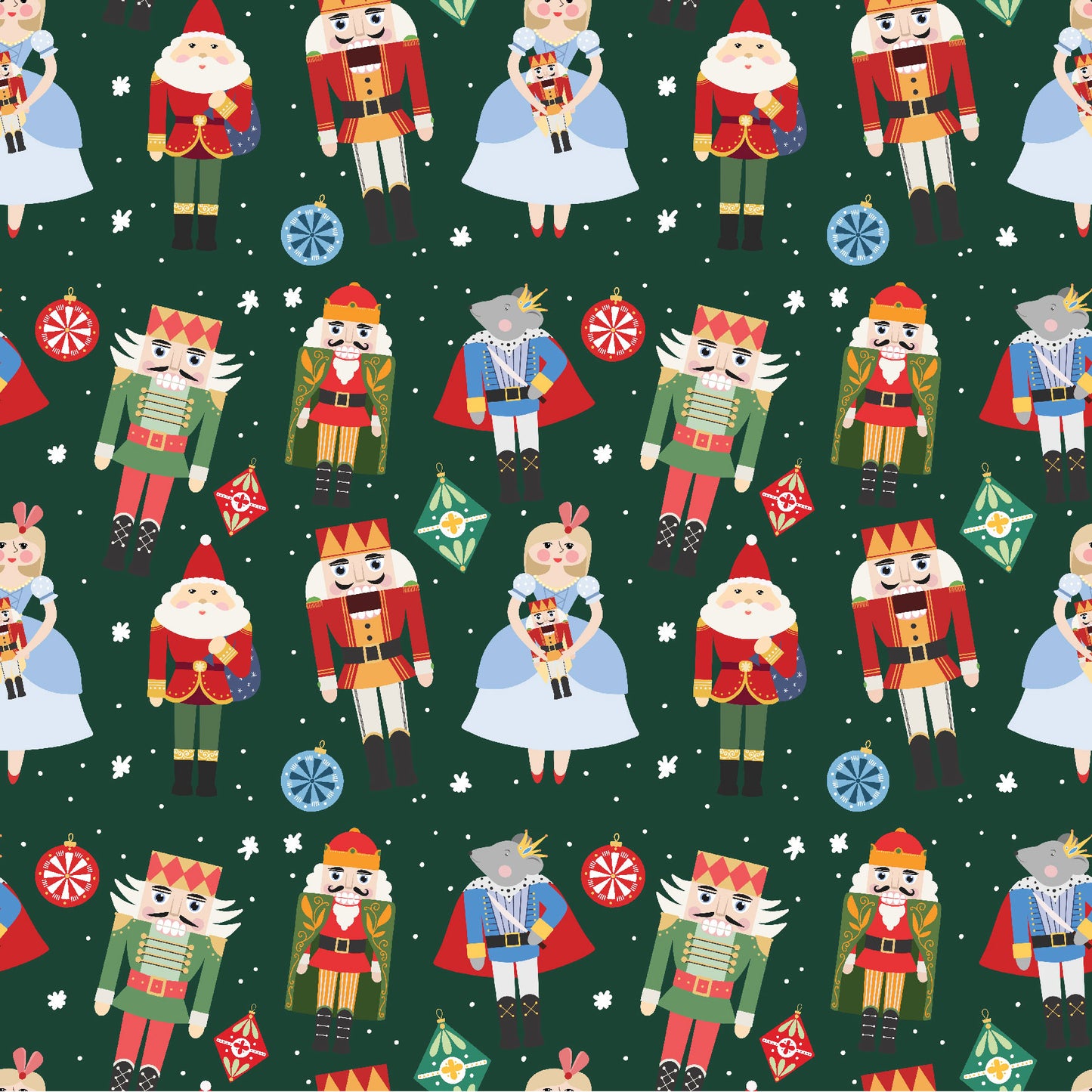 Dear Santa Nutcracker Characters DV6266 by Devonstone (sold in 25cm increments)