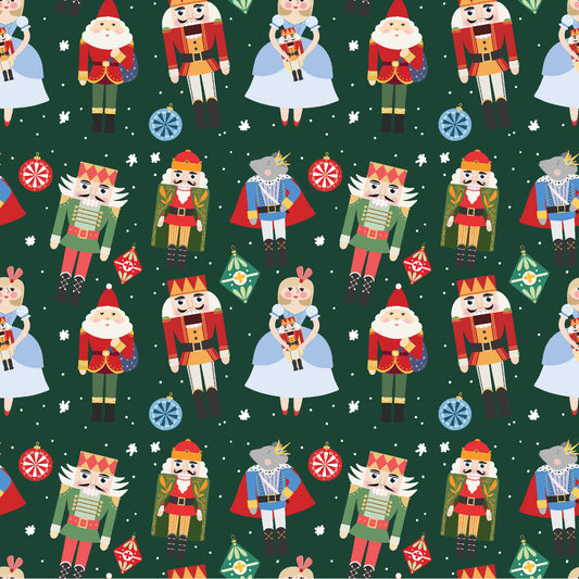 Dear Santa Nutcracker Characters DV6266 by Devonstone (sold in 25cm increments)