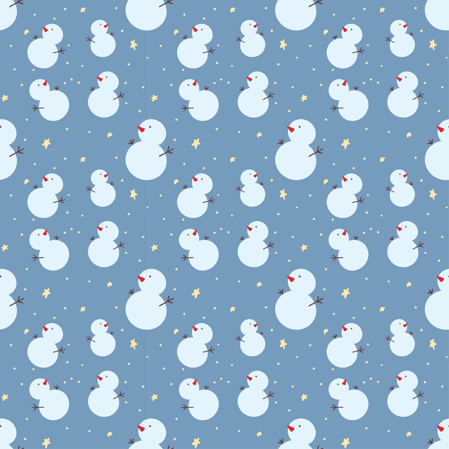 Dear Santa Snowmen DV6274 by Devonstone (sold in 25cm increments)