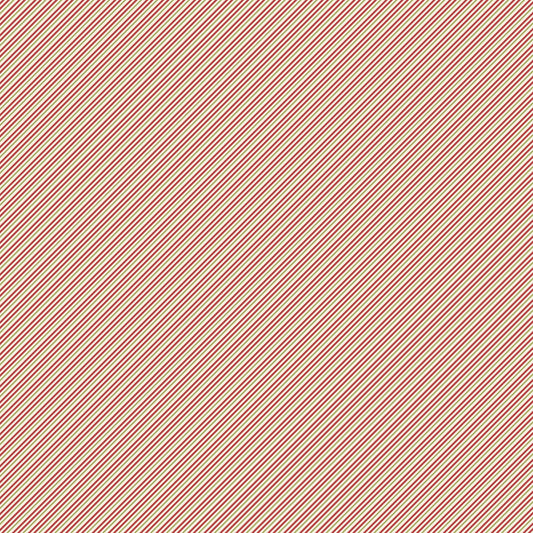Pocketful of Joy Stripe DV7203 by Natalie Bird for Devonstone Fabrics (sold in 25cm increments)