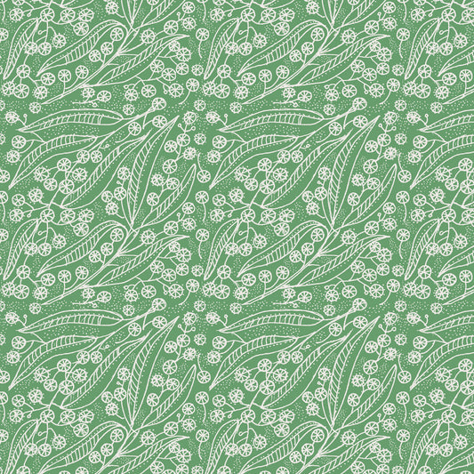 Earth Collection DV7540 Green by Monika Boldogh for Devonstone Fabrics (sold in 25cm increments)
