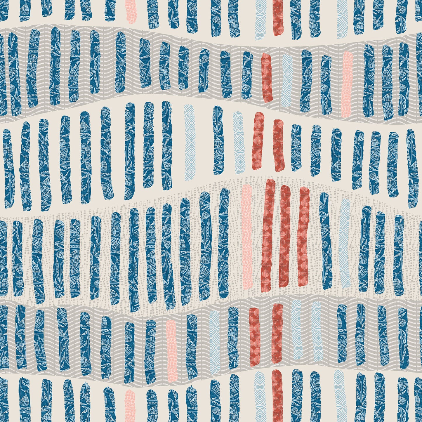 Earth Collection DV7547 Linen by Monika Boldogh for Devonstone Fabrics (sold in 25cm increments)